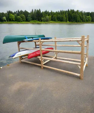 24 Kayak, Canoe, and SUP | Outdoor Freestanding Rack