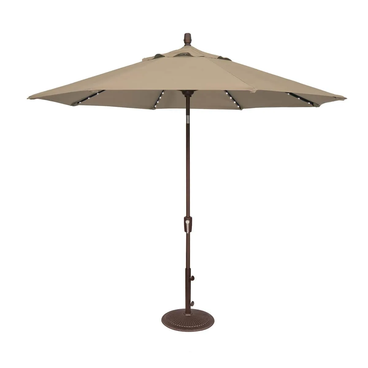 9' Designer Starlight Umbrella - Heather Beige