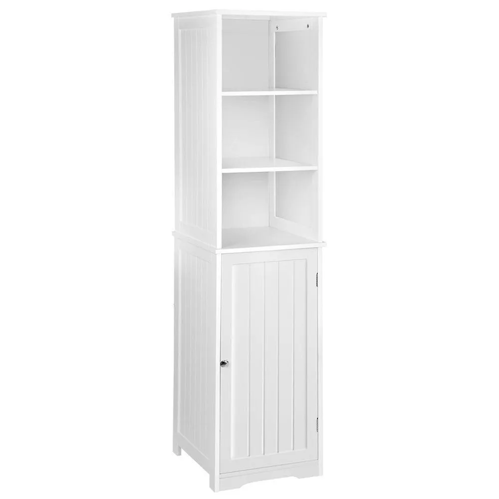 Artiss Tall Bathroom Cabinet - White Tallboy