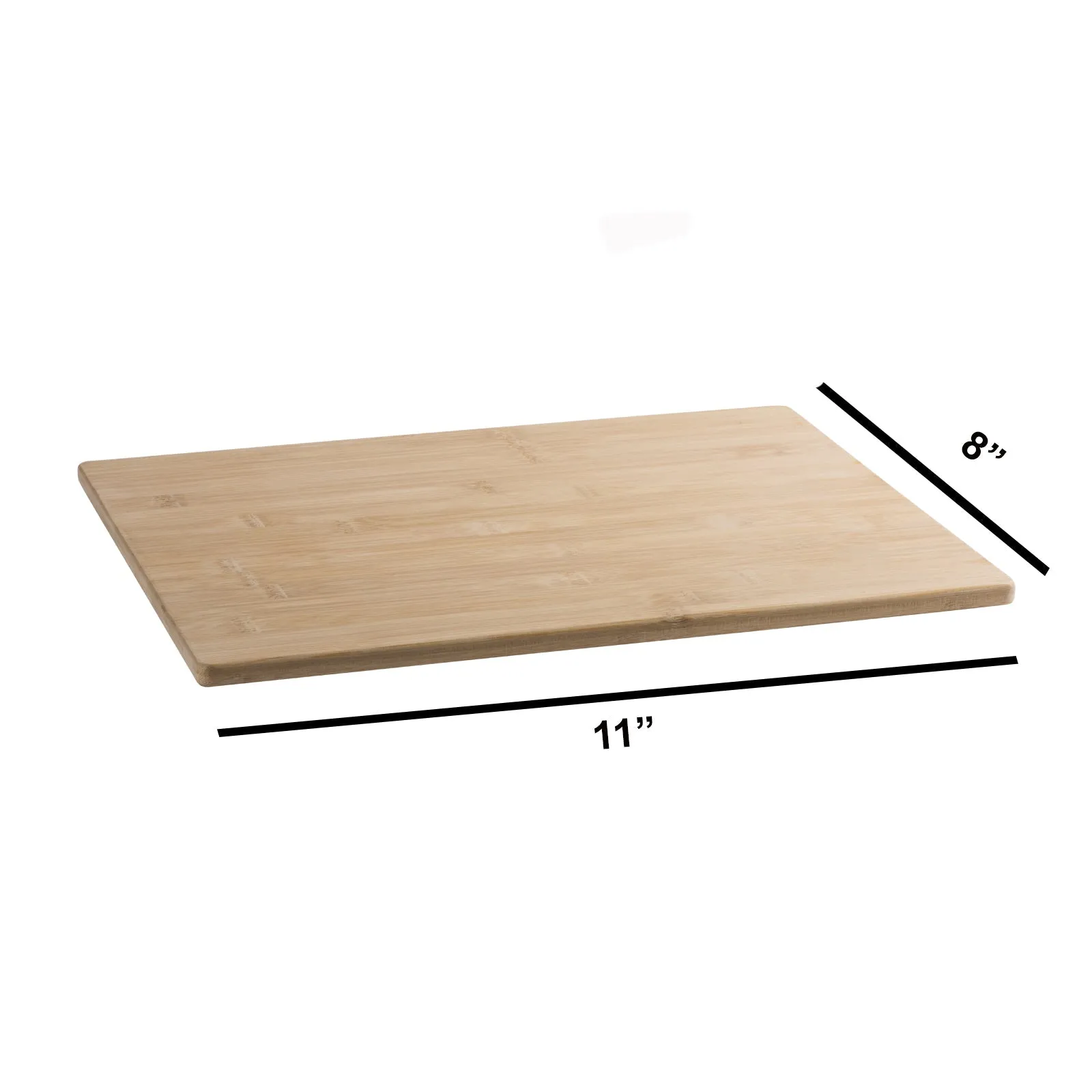 Bamboo Kitchen Cutting Board Pack Of 6 11"x 8"x 0.5" Cheese And Charcuterie