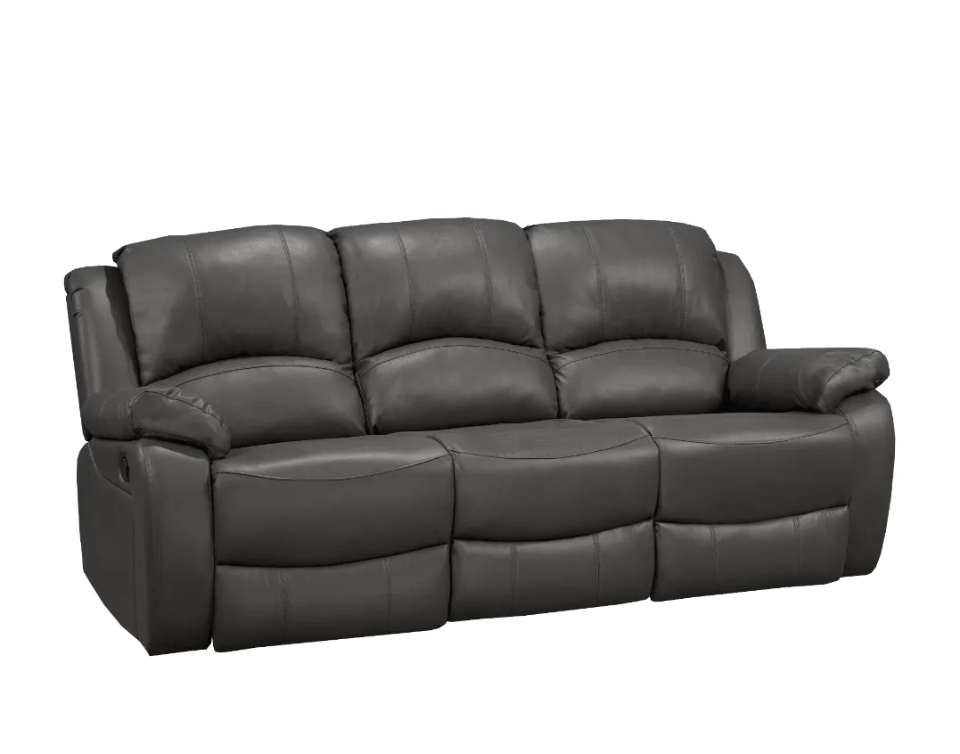 Boris Aire-Leather Recliner Set