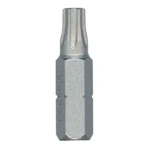 Bosch 38344 1" Torx Security T15H Insert Bit (Bulk)