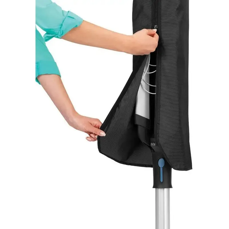 Brabantia Lift-O-Matic Advanced Rotary Washing Line With Ground Spike & Accessories - 50 Meters