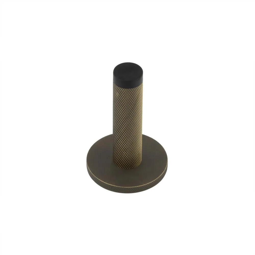 Burlington Knurled Wall Mounted Door Stop