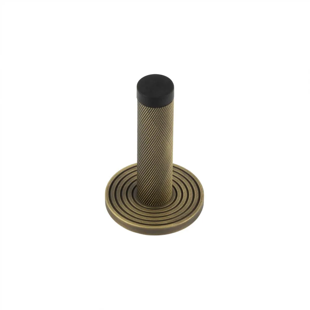 Burlington Knurled Wall Mounted Door Stop