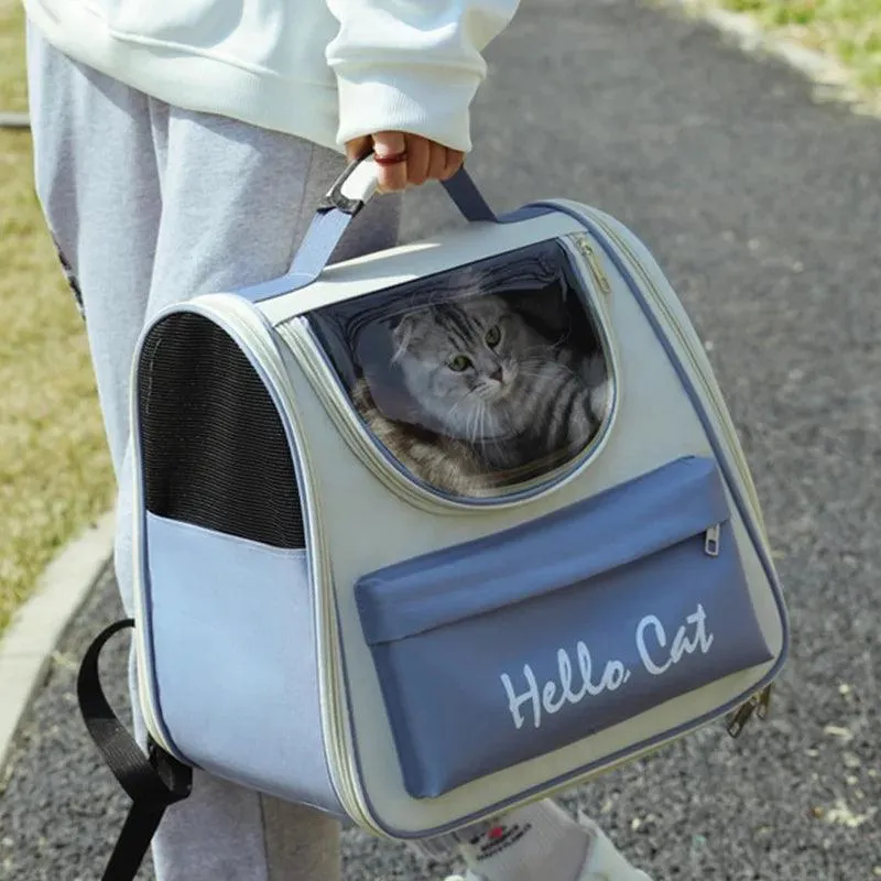 Cat Carrier Backpack: Durable, Stylish & Breathable Pet Transport Partner