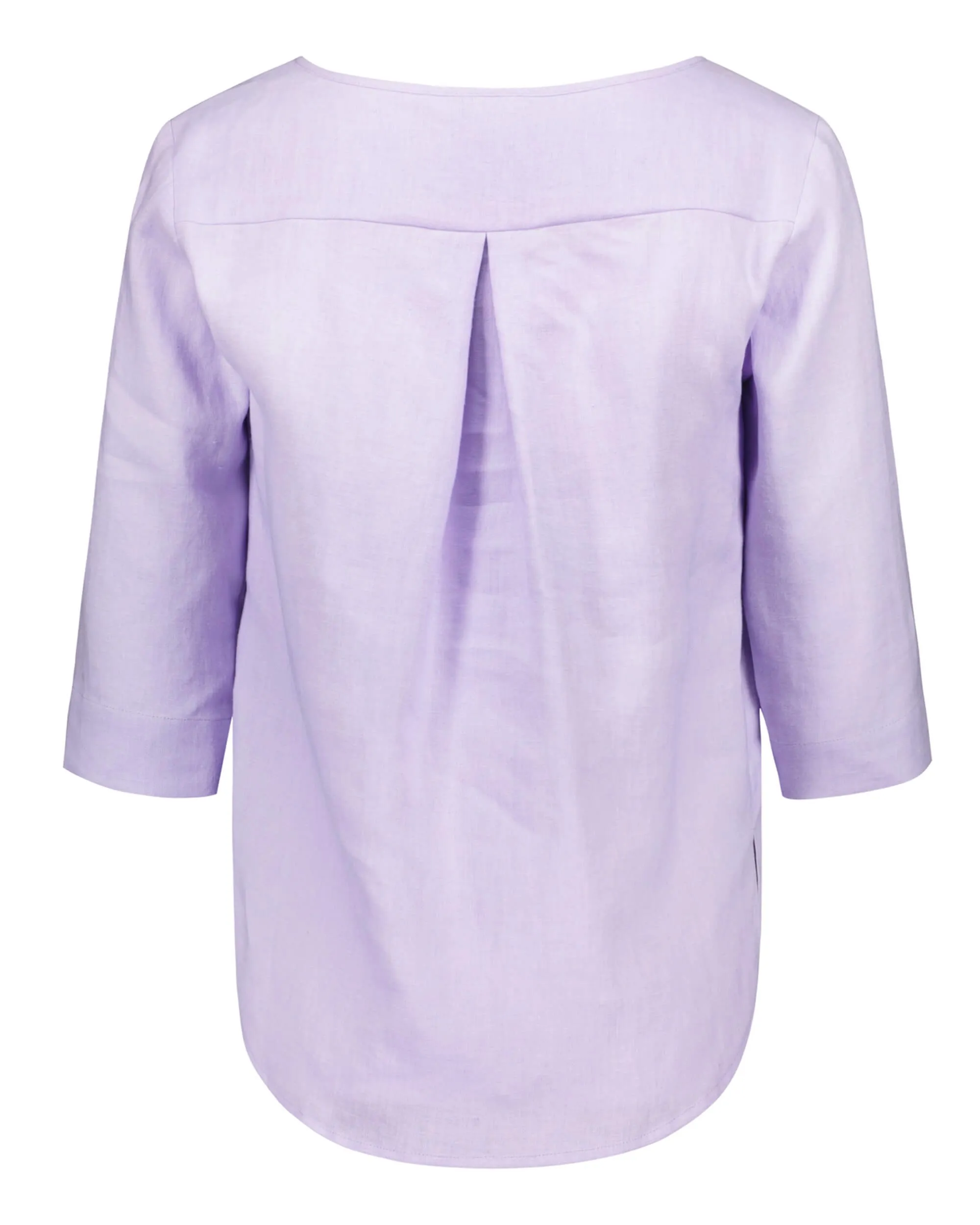 Classic Linen Blouse Lupine Purple