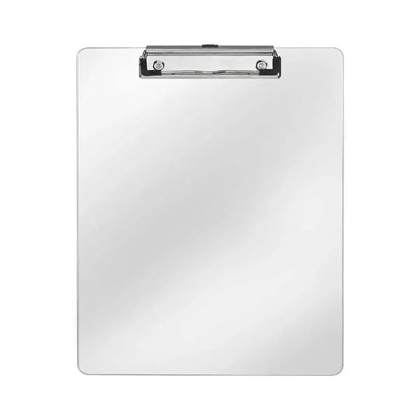 Clip Board Aluminum Small With Wire Clip