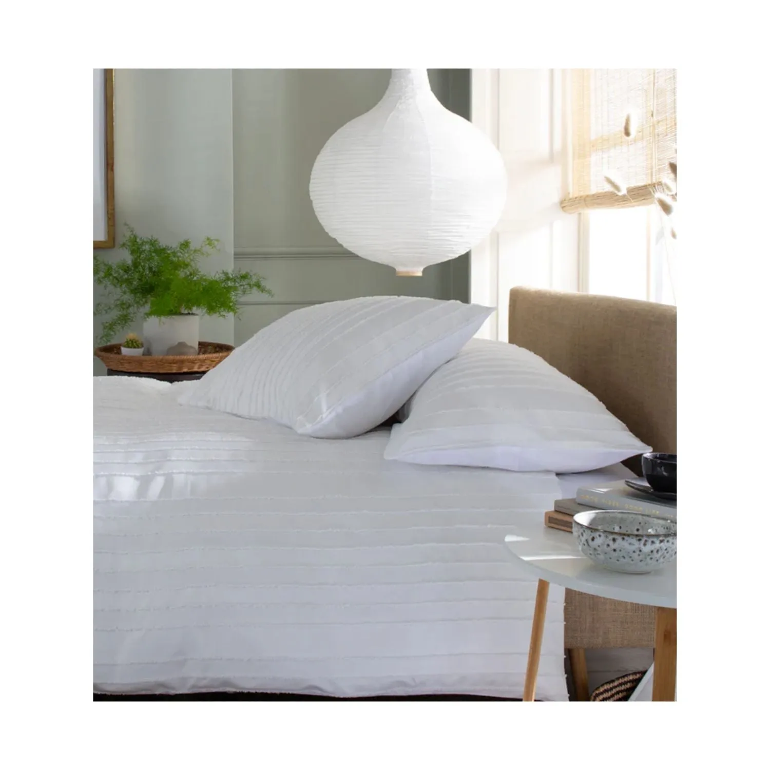 Deyongs Super King Parallel Textured Easy Care Duvet Bedlinen