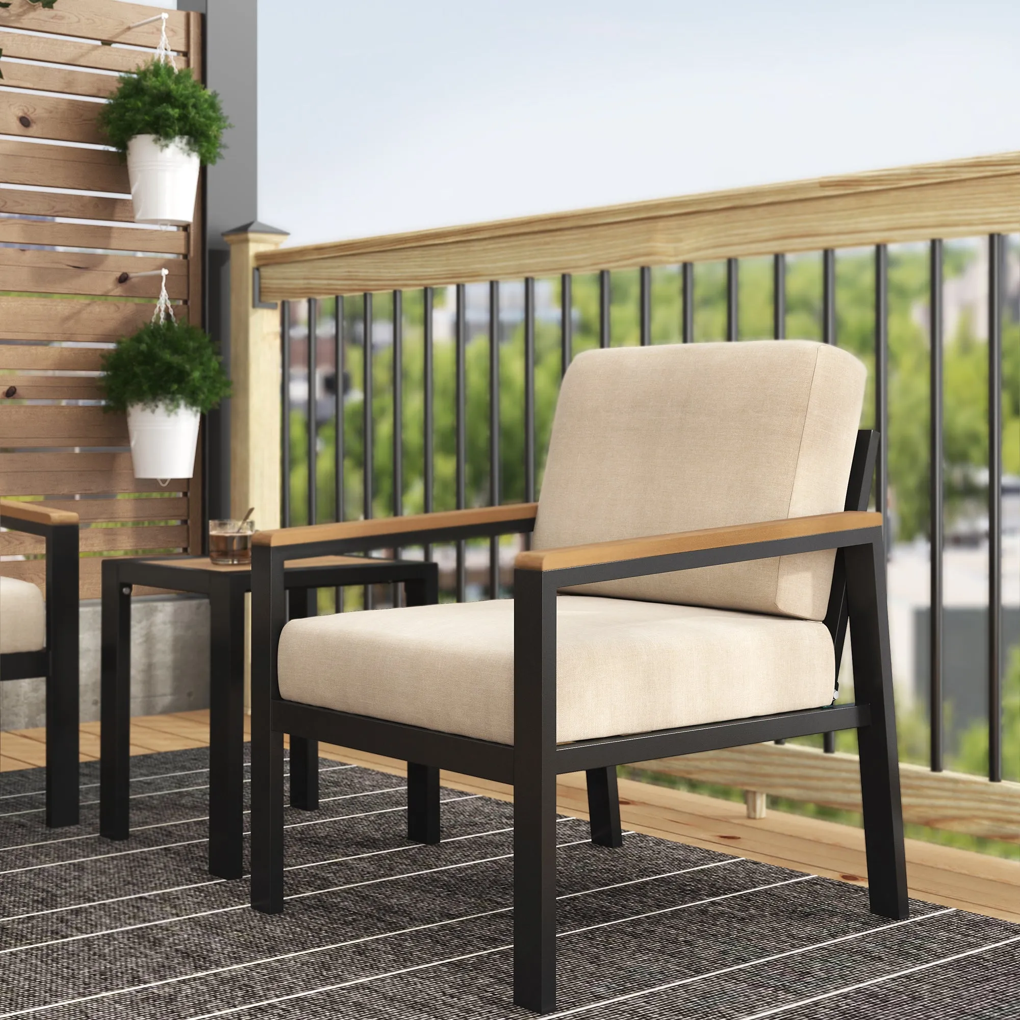 Dillon Outdoor Chat Set