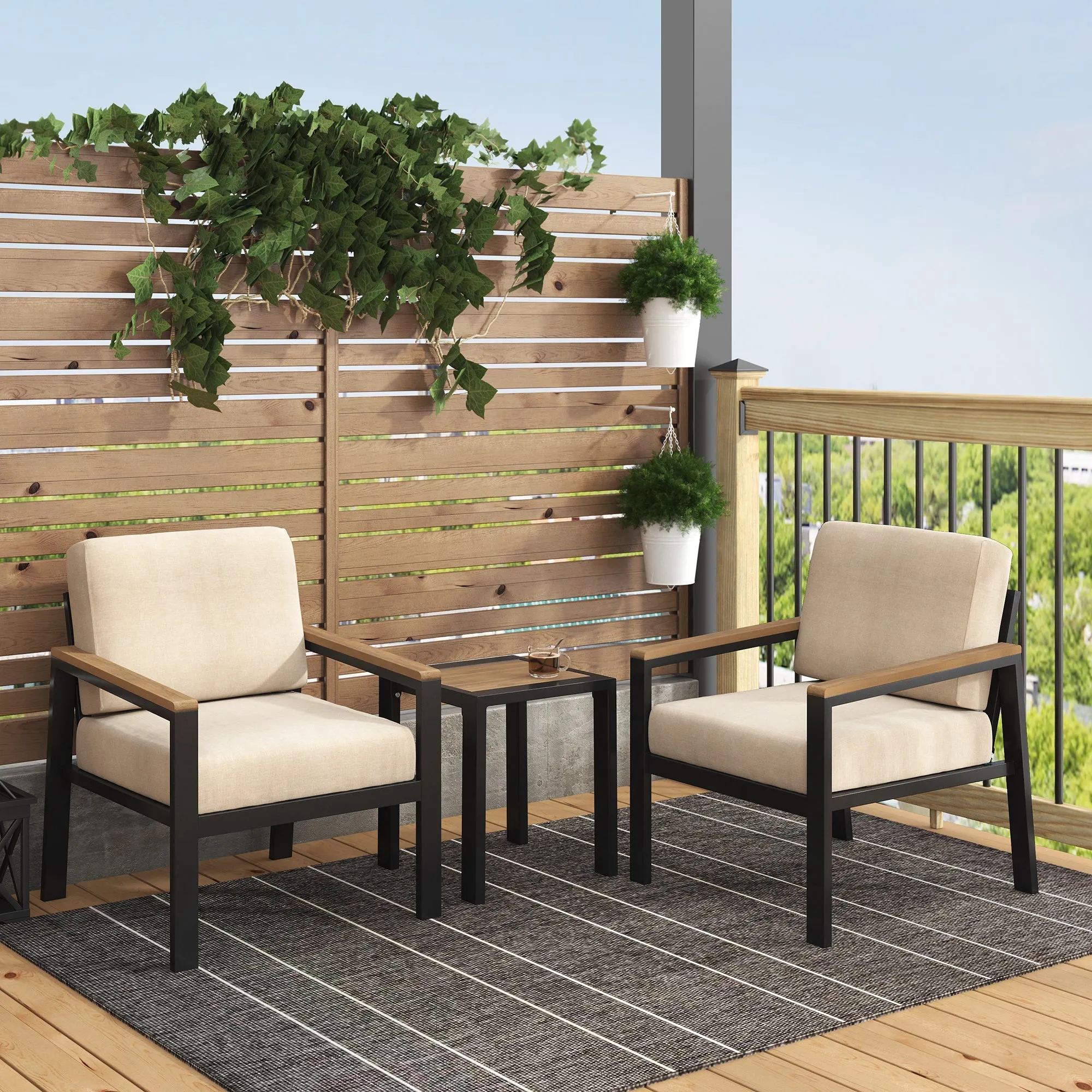 Dillon Outdoor Chat Set