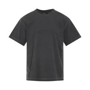 Dissolve Dye T-Shirt in Black