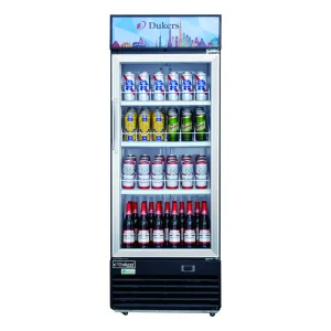 Dukers - DSM-19R, Commercial 30" 1 Glass Door Merchandiser Refrigerator 18.72cu.ft. NSF