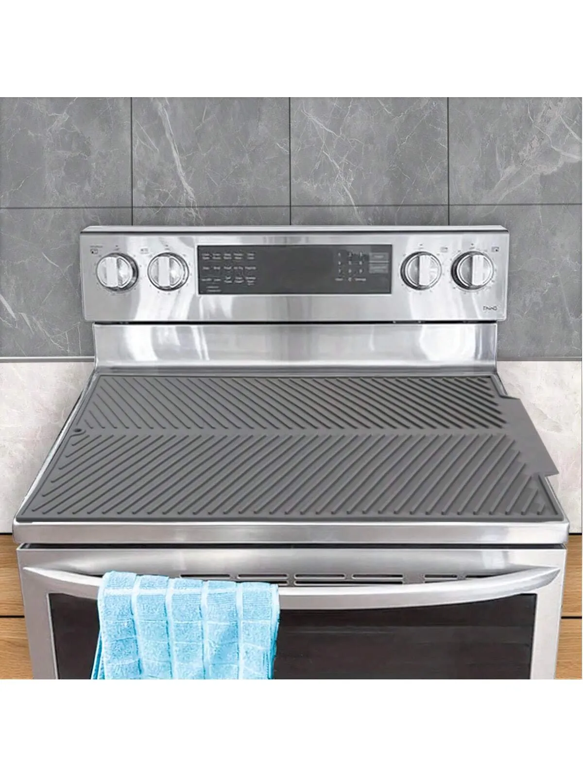 Flexible and Durable Silicone Dish Drying Mat - Perfect for Kitchen and Home Use!