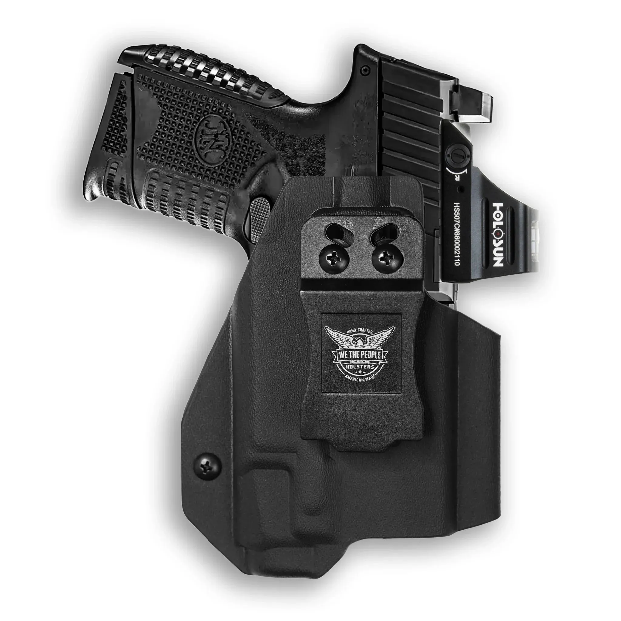 FN 509 Compact with Streamlight TLR-7/7A/7X Light Red Dot Optic Cut IWB Holster