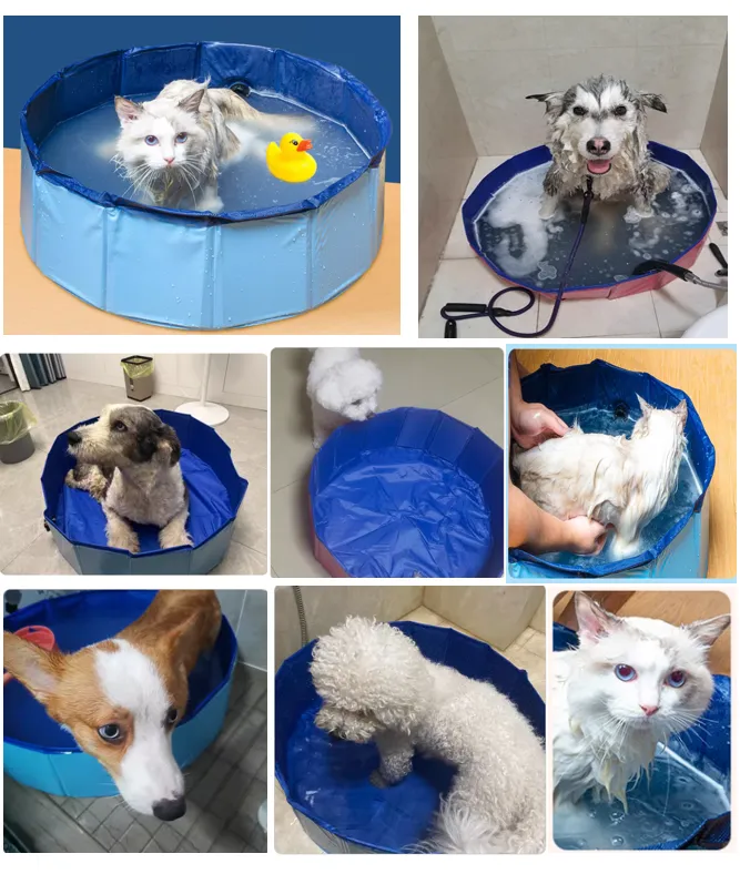 Foldable/Portable /Collapsible/ Space-Saving Pet Bath Tub/ Pet Spa Tub