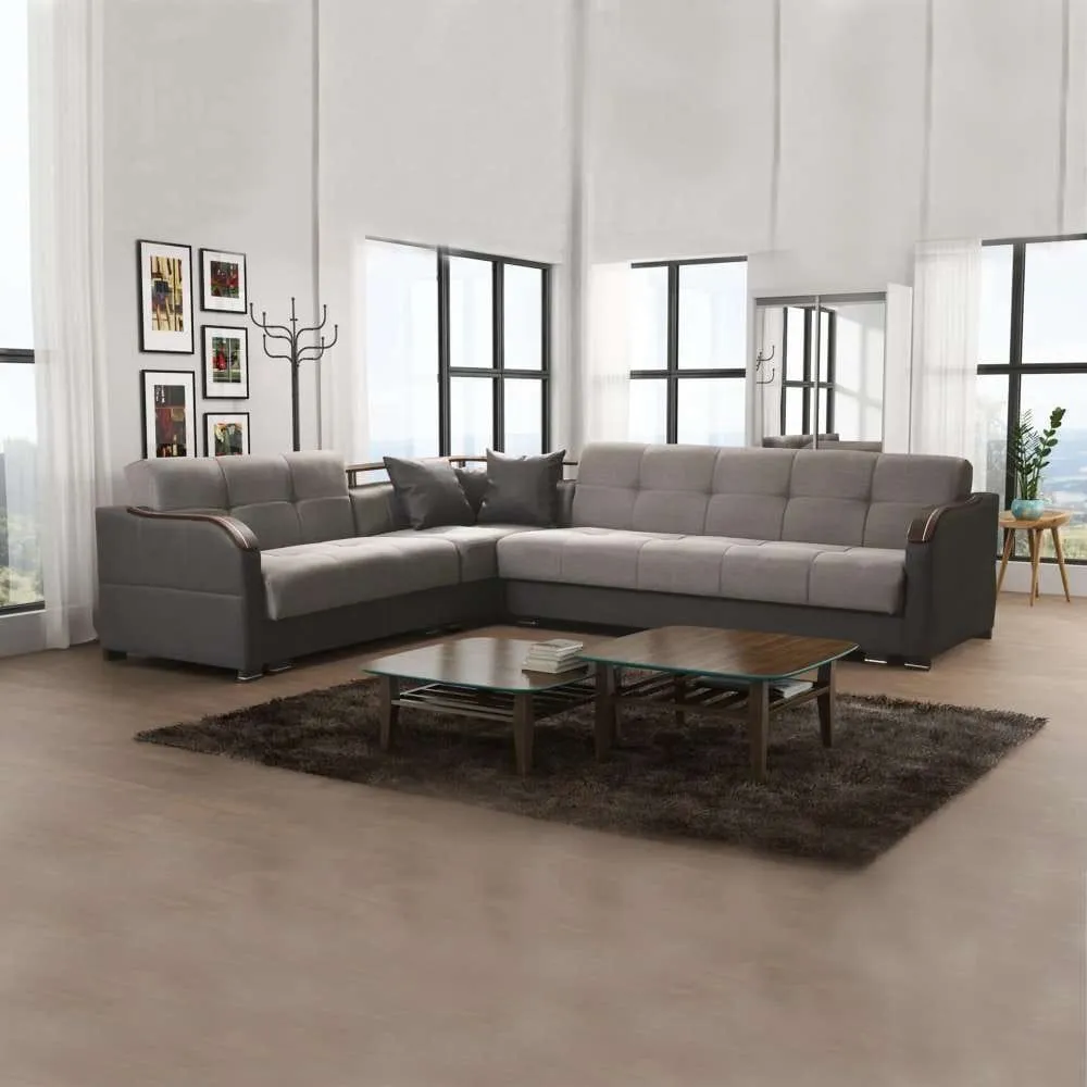 Futuro Corner Sofa Bed - Elegant & Space-Saving Solution for Modern Living