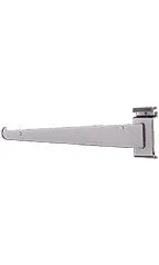 Grid Metal Shelf Bracket for Gridwall, Chrome, White, Black - Preowned