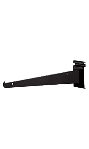 Grid Metal Shelf Bracket for Gridwall, Chrome, White, Black - Preowned