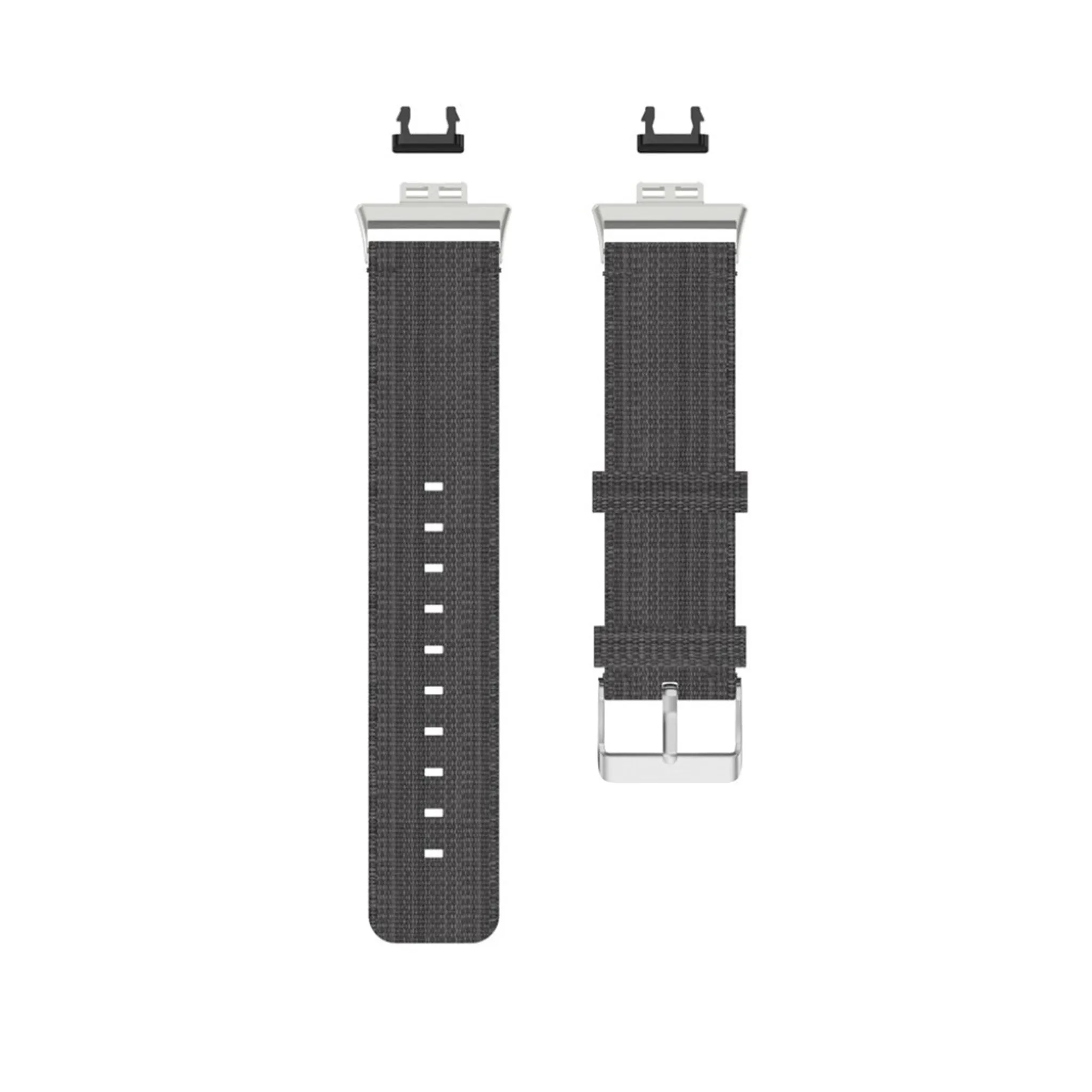 Huawei Watch Fit woven patetrn watch band - Dark Grey