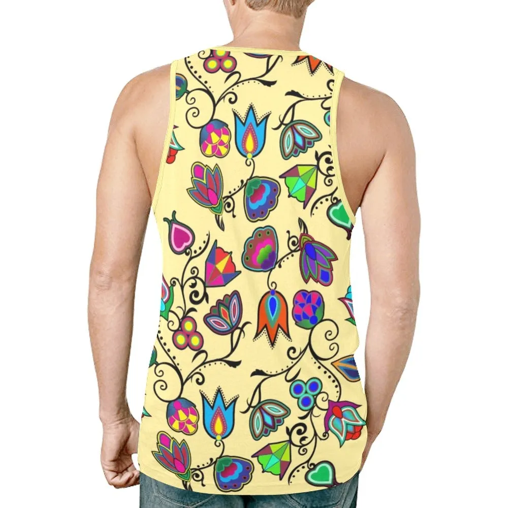 Indigenous Paisley Vanilla Tank Top