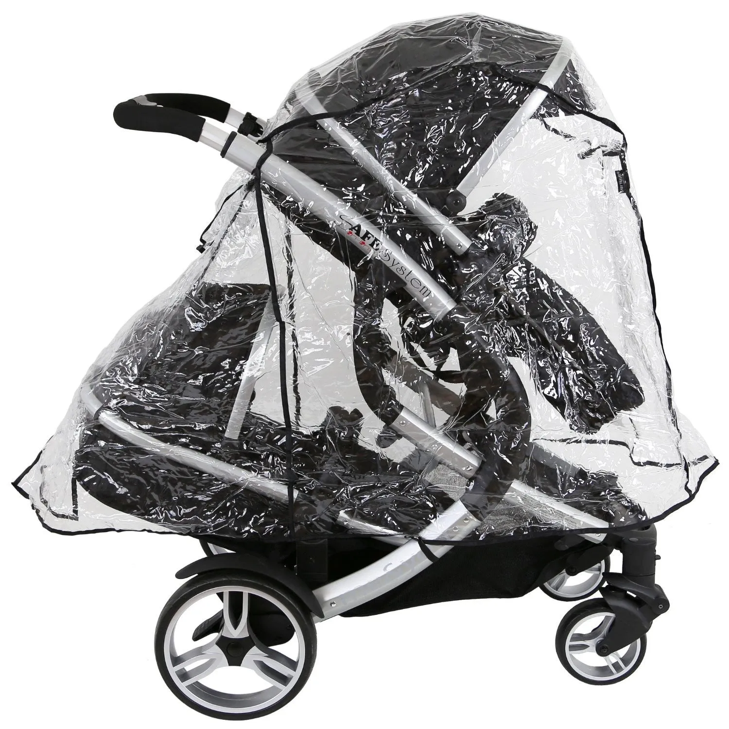 iSafe Tandem Raincover to Fit - Britax B Ready Twin Tandem