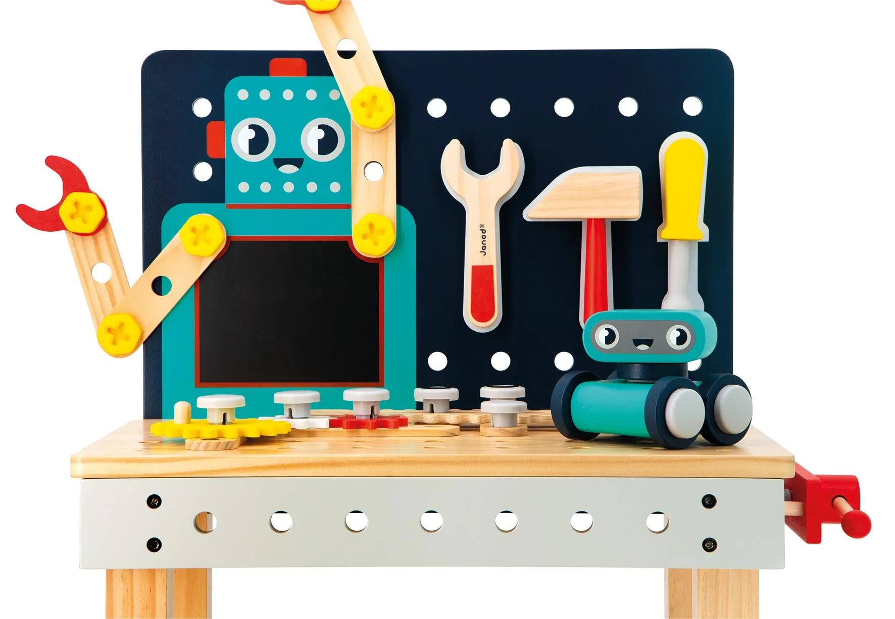 Janod Brico Kids Big Robot DIY Workbench