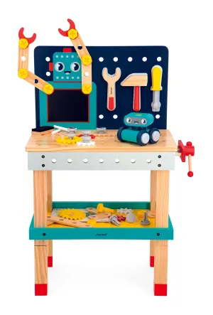 Janod Brico Kids Big Robot DIY Workbench