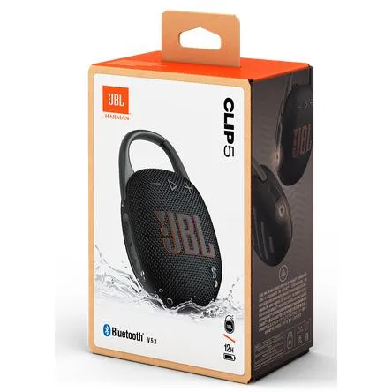 JBL Bluetooth Portable Speaker CLIP5BLKAM