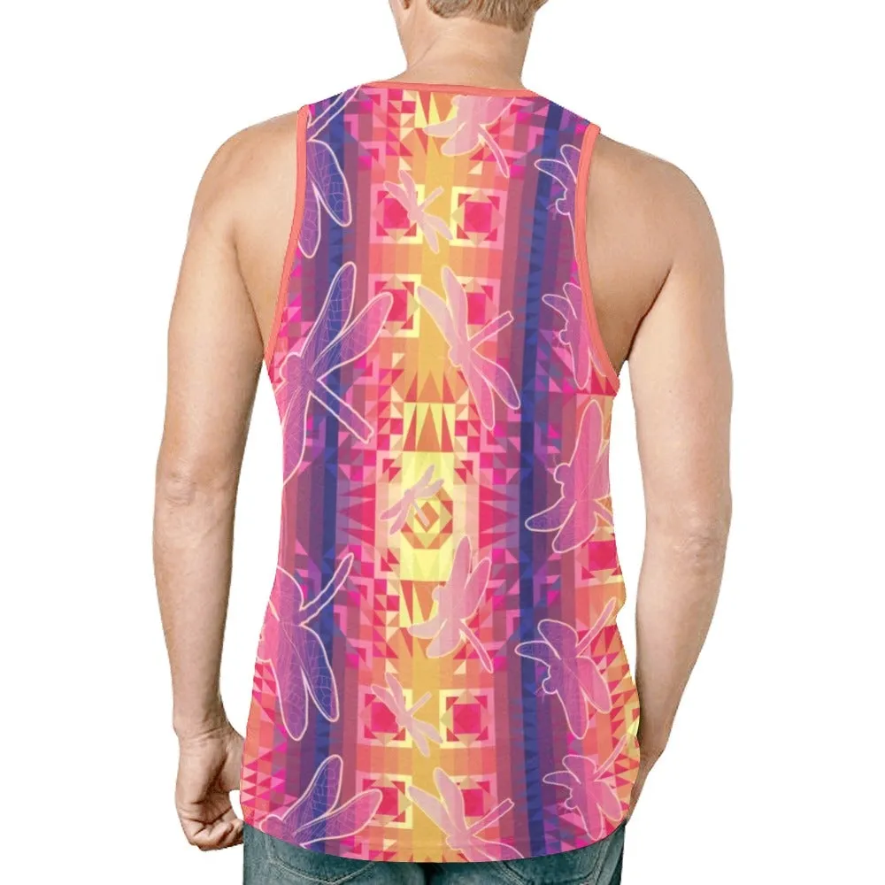 Kaleidoscope Dragonfly Tank Top