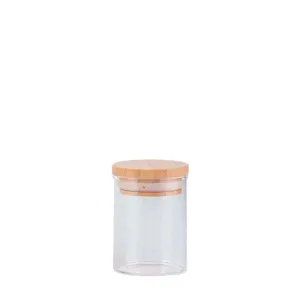 Kates Glass Spice Jar with Bamboo Lid 75ml