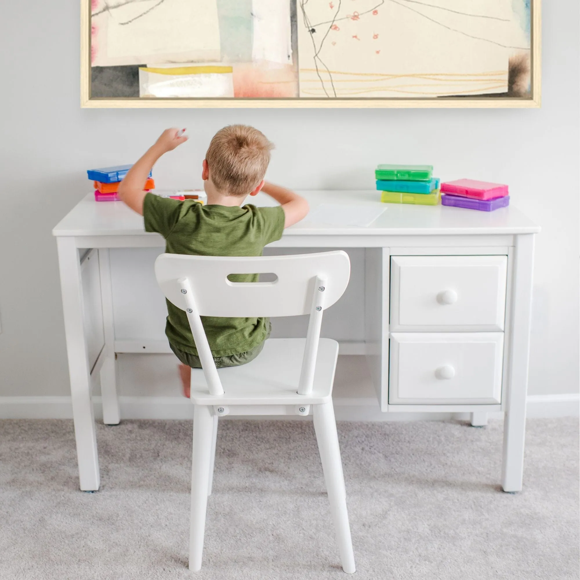 Large 2 Drawer Desk