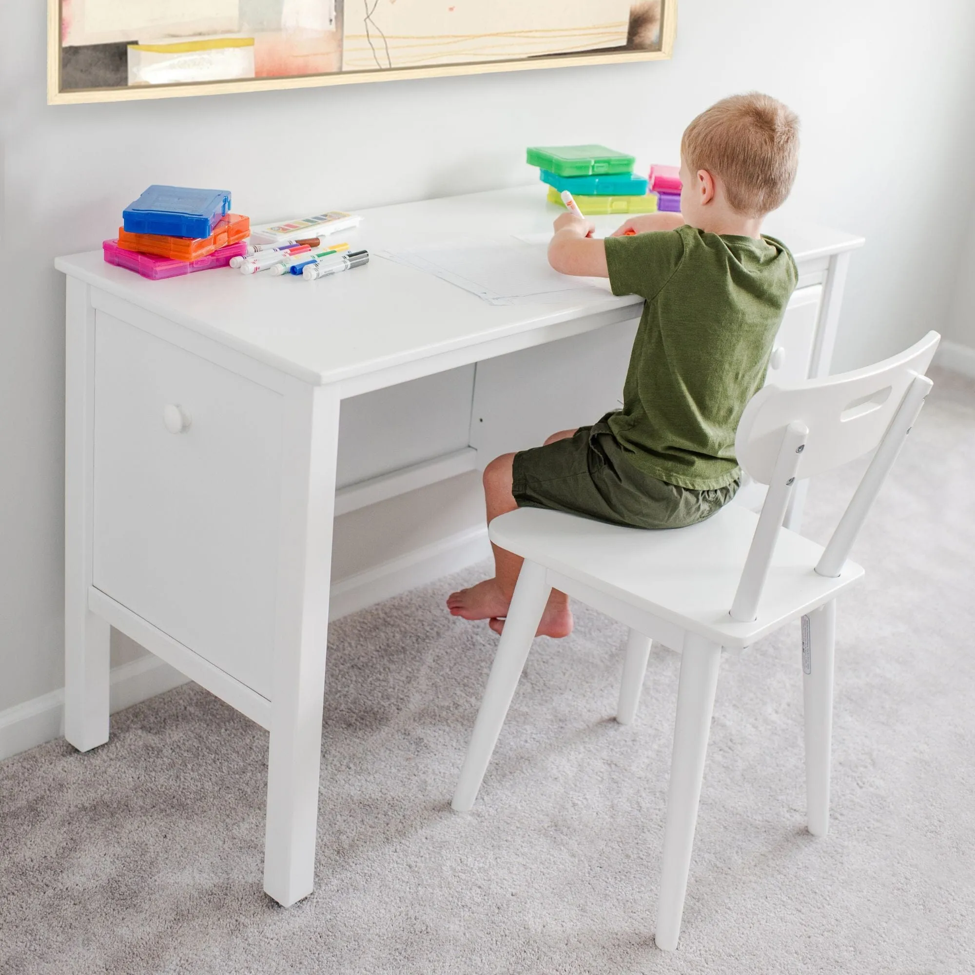 Large 2 Drawer Desk