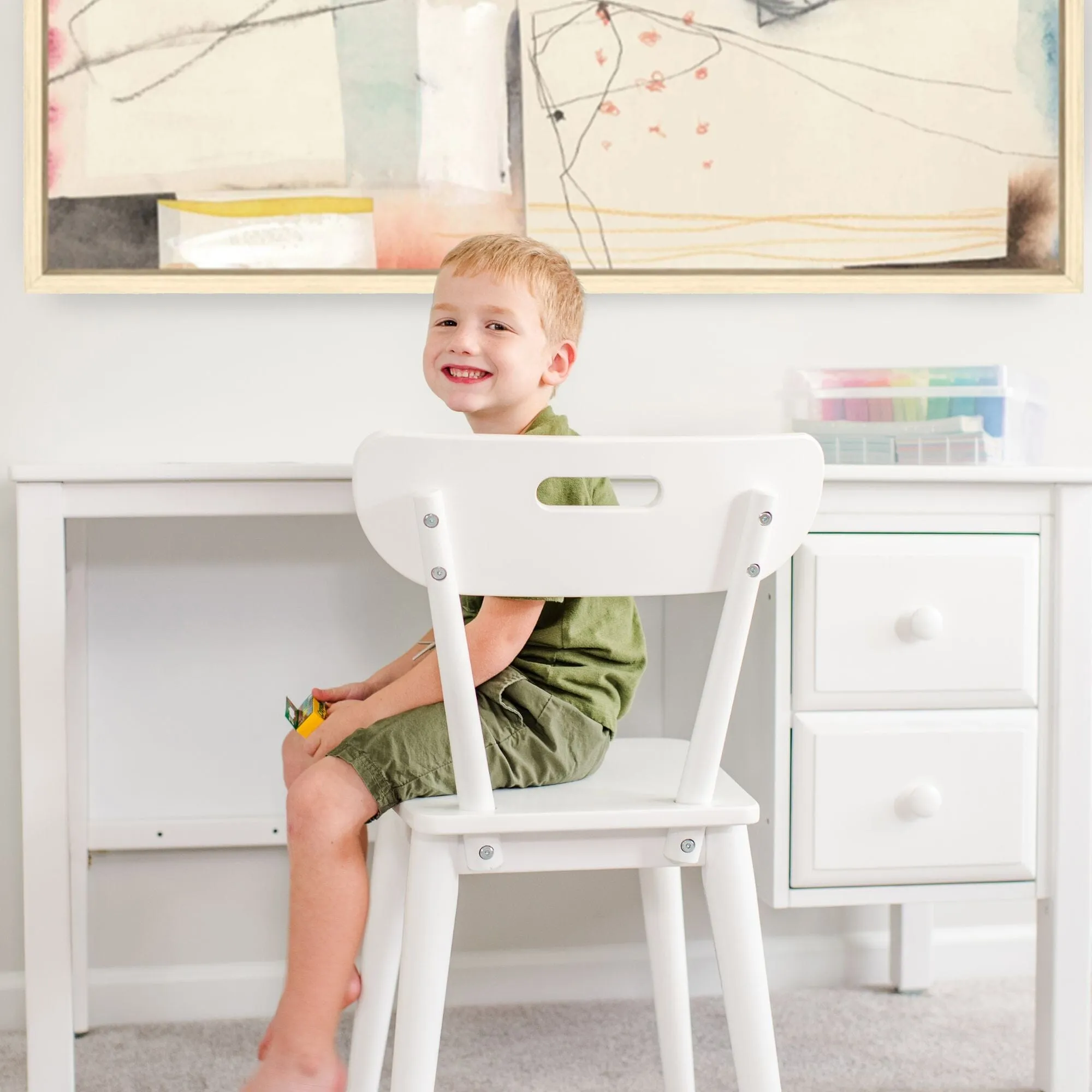 Large 2 Drawer Desk