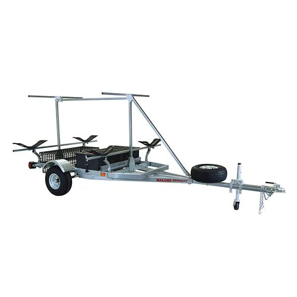 Malone MegaSport 2 Boat w/ Storage Trailer Package