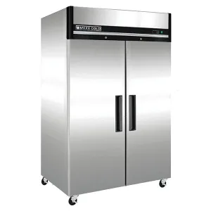 Maxx Cold - MXCF-49FDHC Double Door Reach-In Freezer, Top Mount, 49 cu. ft., Energy Star, in Stainless Steel