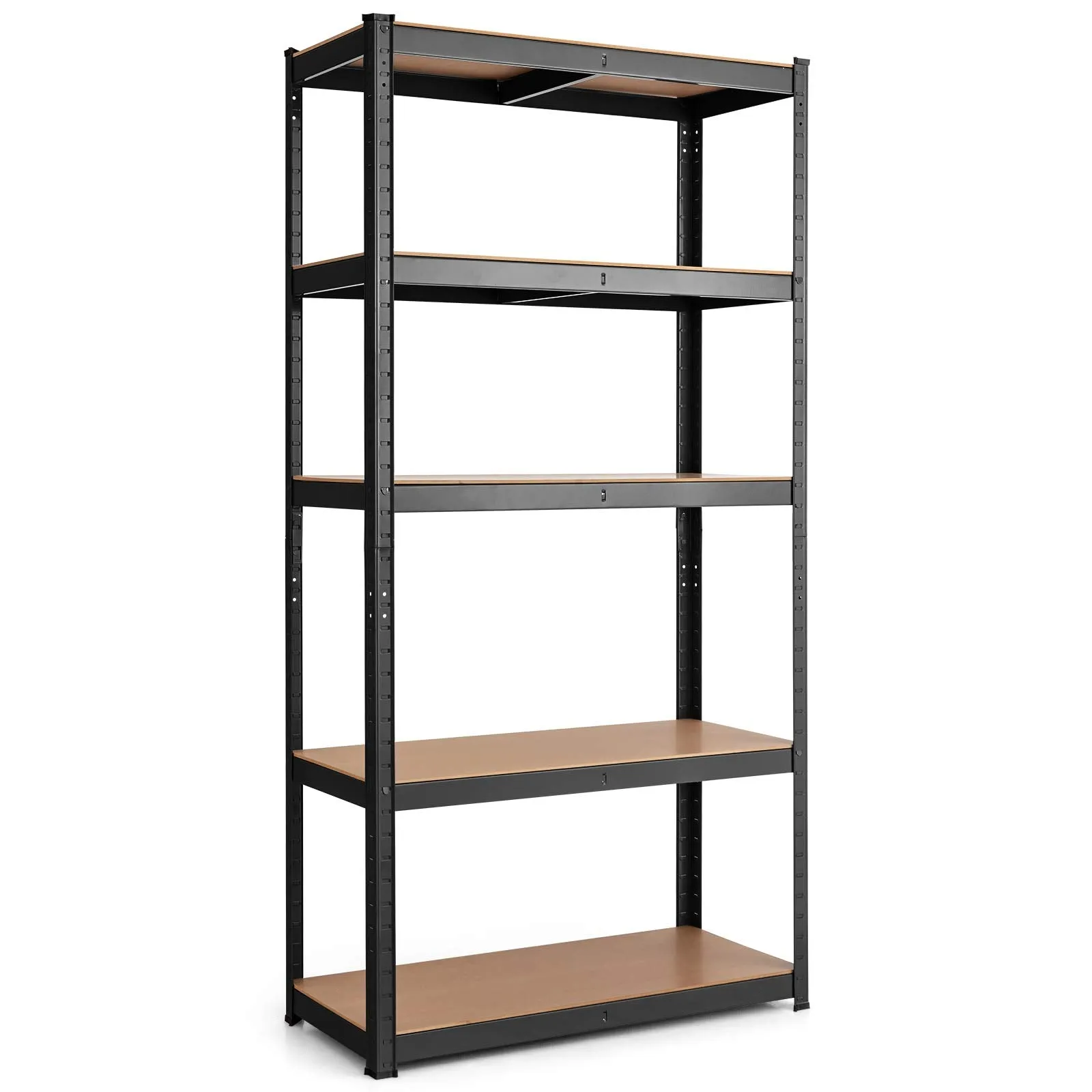 Metal Storage Shelves, 60inches Heavy Duty Frame Organizer, 5-Tier Garage Shelf