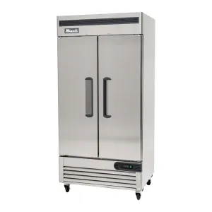 Migali C-2FB-35-HC 40” Reach-In Freezer Double Solid Door 35 Cu Ft