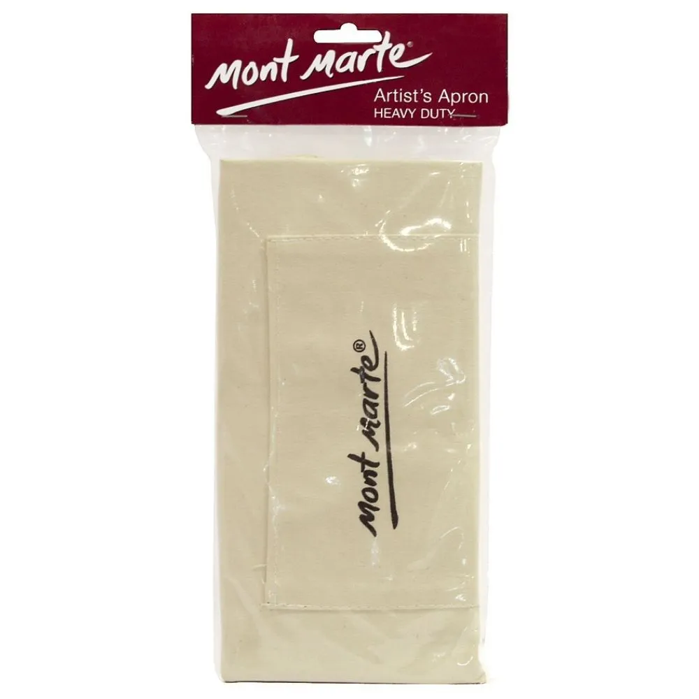 Mont Marte Artists Apron Heavy Duty Calico