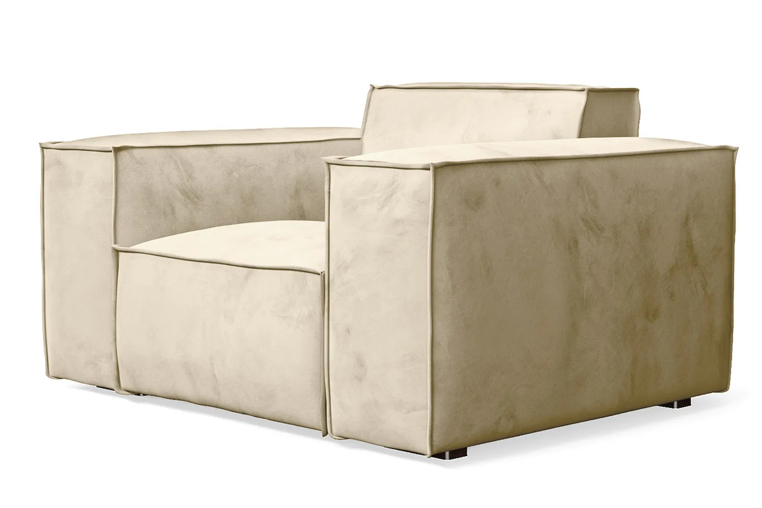 Naples Armchair Cream Velvet