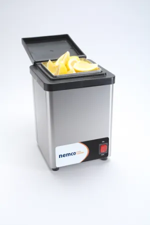 NEMCO 9030 Cold Condiment Chiller with 2 qt Stainless Steel Vessel