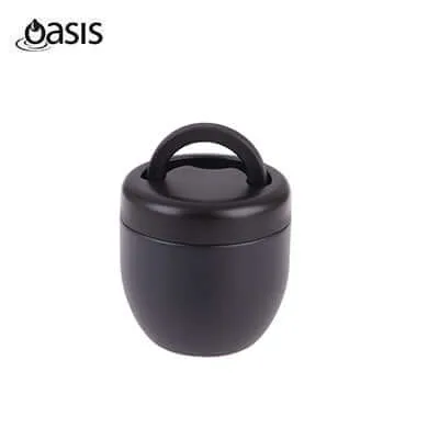 Oasis Stainless Steel Insulated Food Container with Handle 470ML