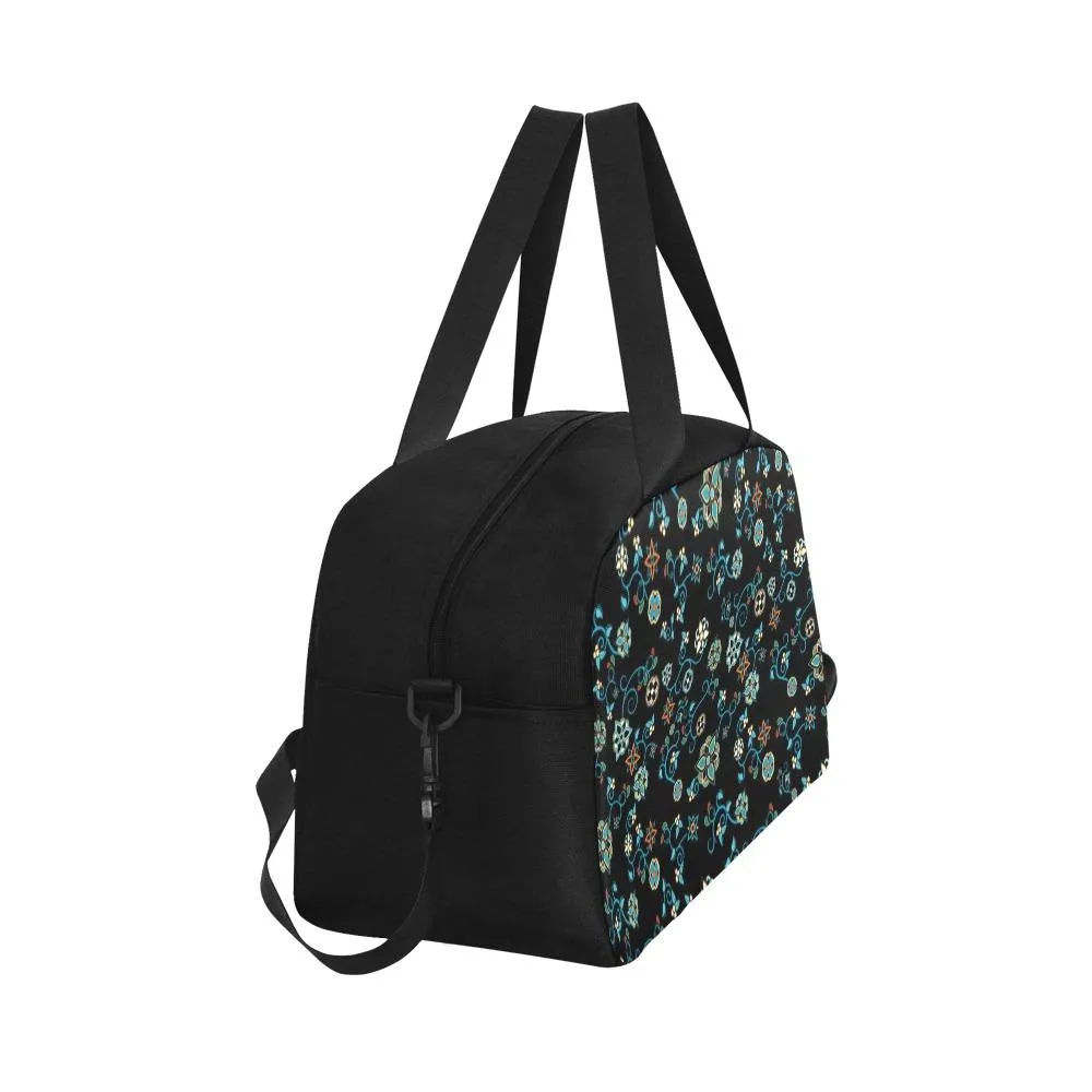 Ocean Bloom Fitness Handbag