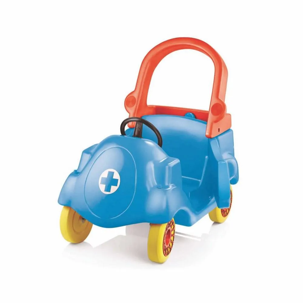 Ok Play Coupe Car, Plastic Material,Toys For Kid, Small Car For Toddlers, Sky Blue, 1 To 2 Years