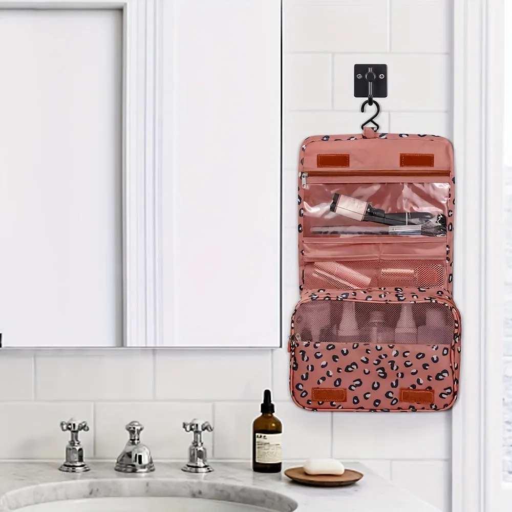 Portable Hanging Cosmetic Bag for Travel Shower  Bathroom