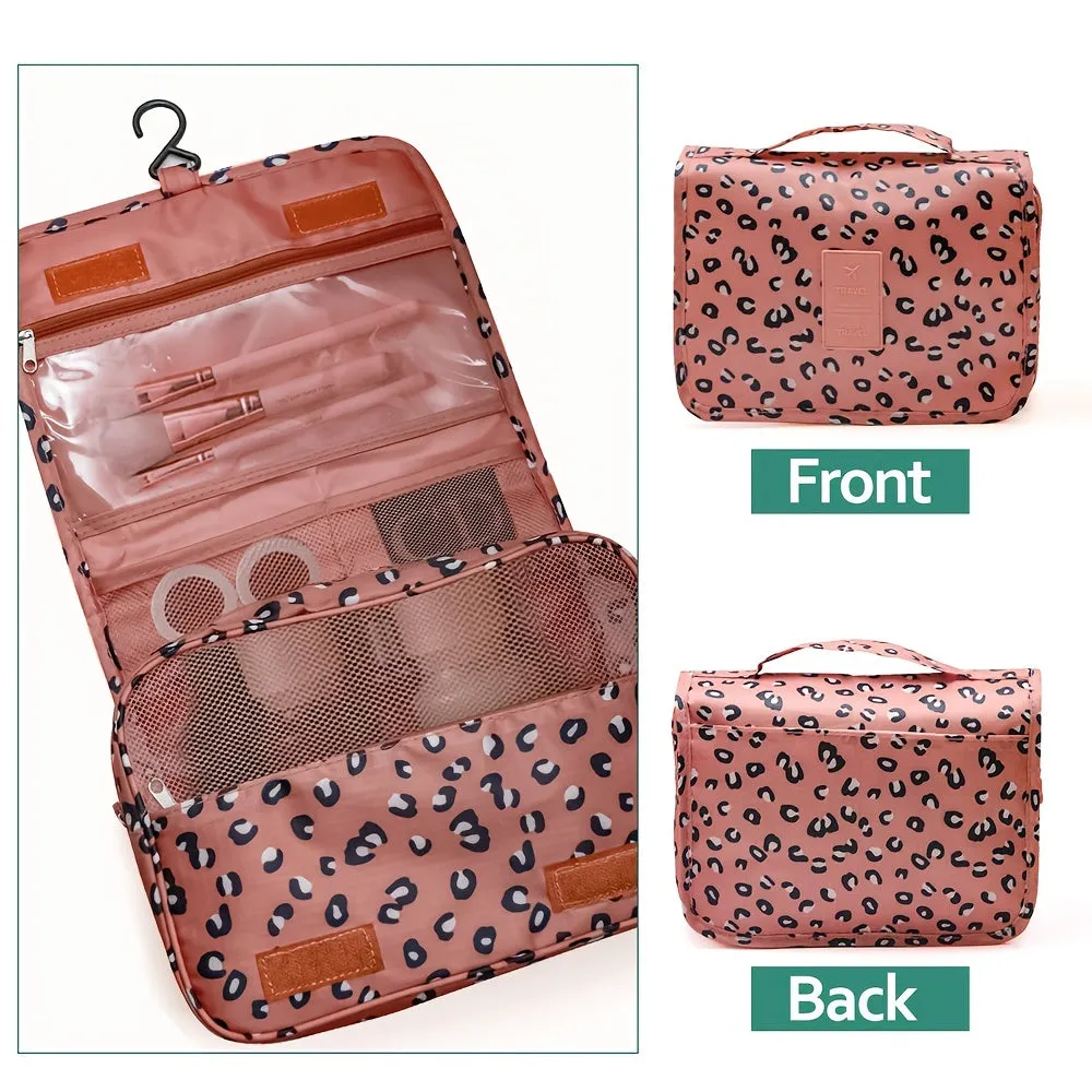 Portable Hanging Cosmetic Bag for Travel Shower  Bathroom