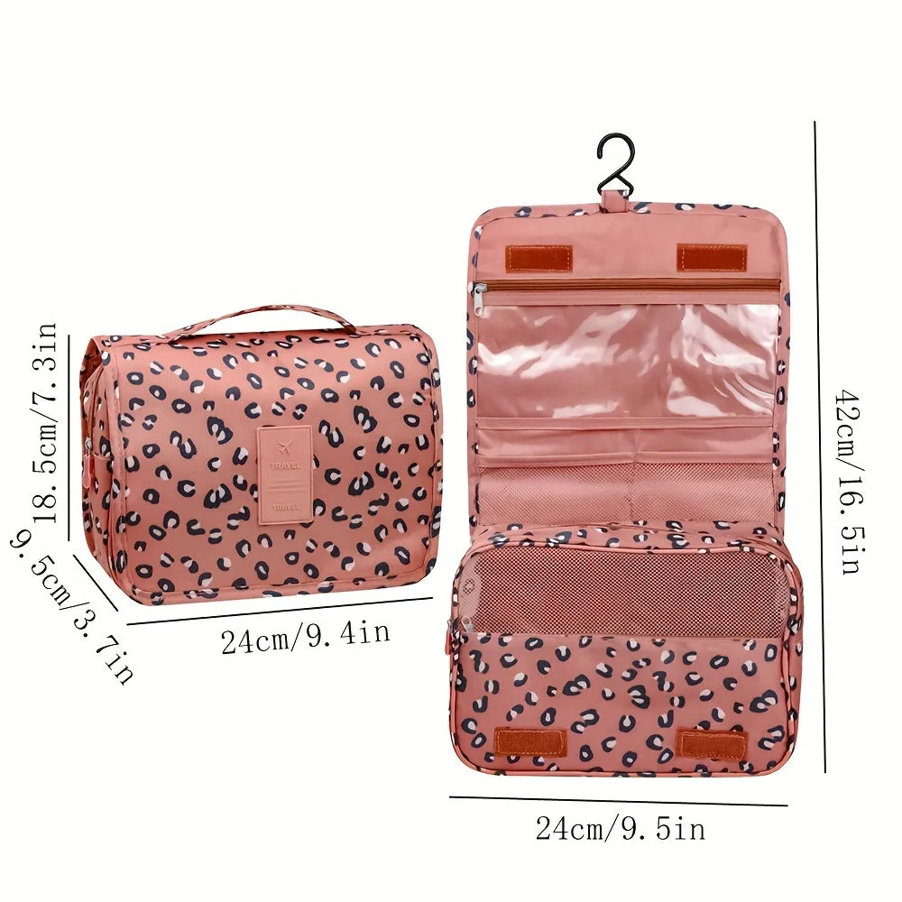 Portable Hanging Cosmetic Bag for Travel Shower  Bathroom