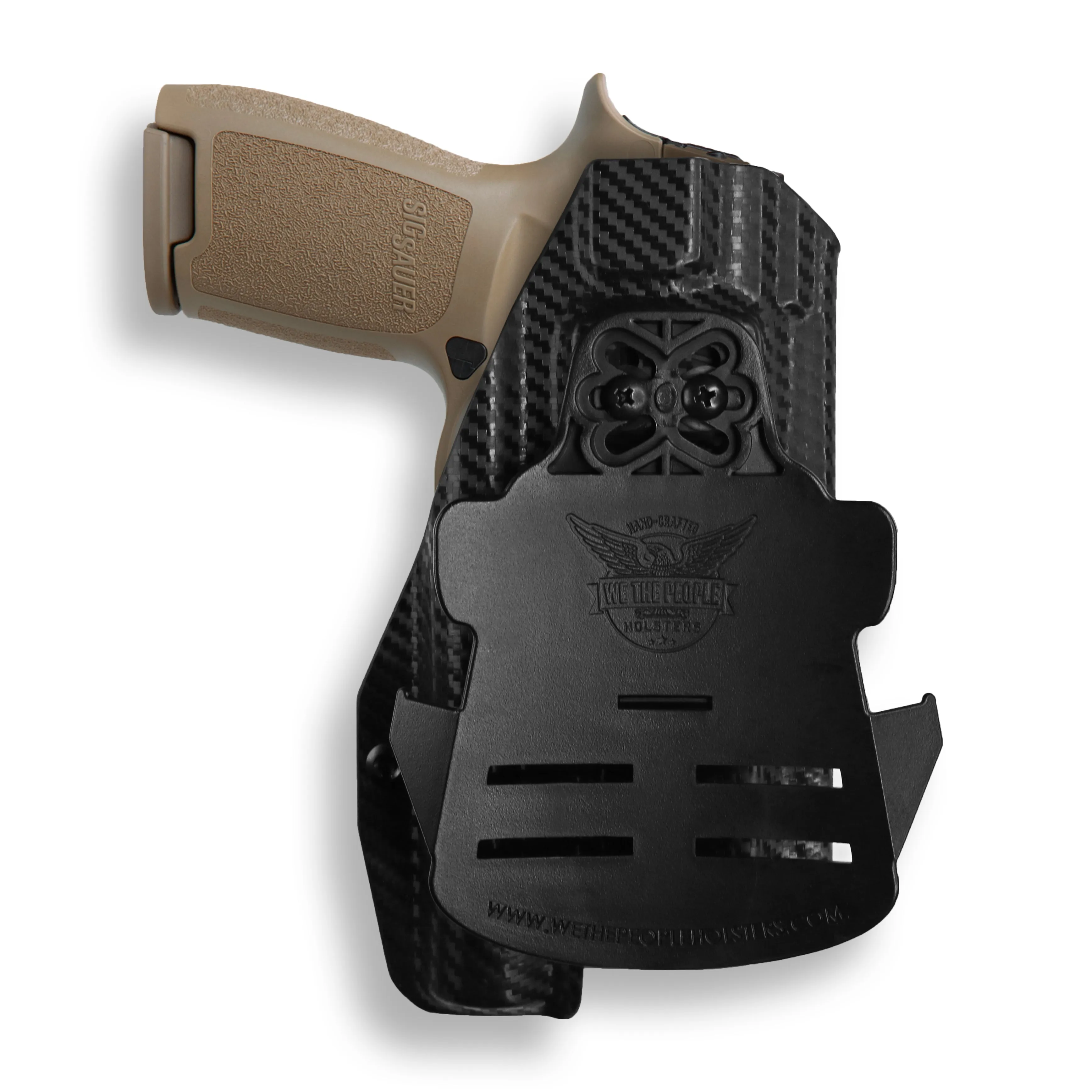 Sig Sauer P320C 9MM/.40SW Manual Safety with Streamlight TLR-1/1S/HL Light OWB Holster