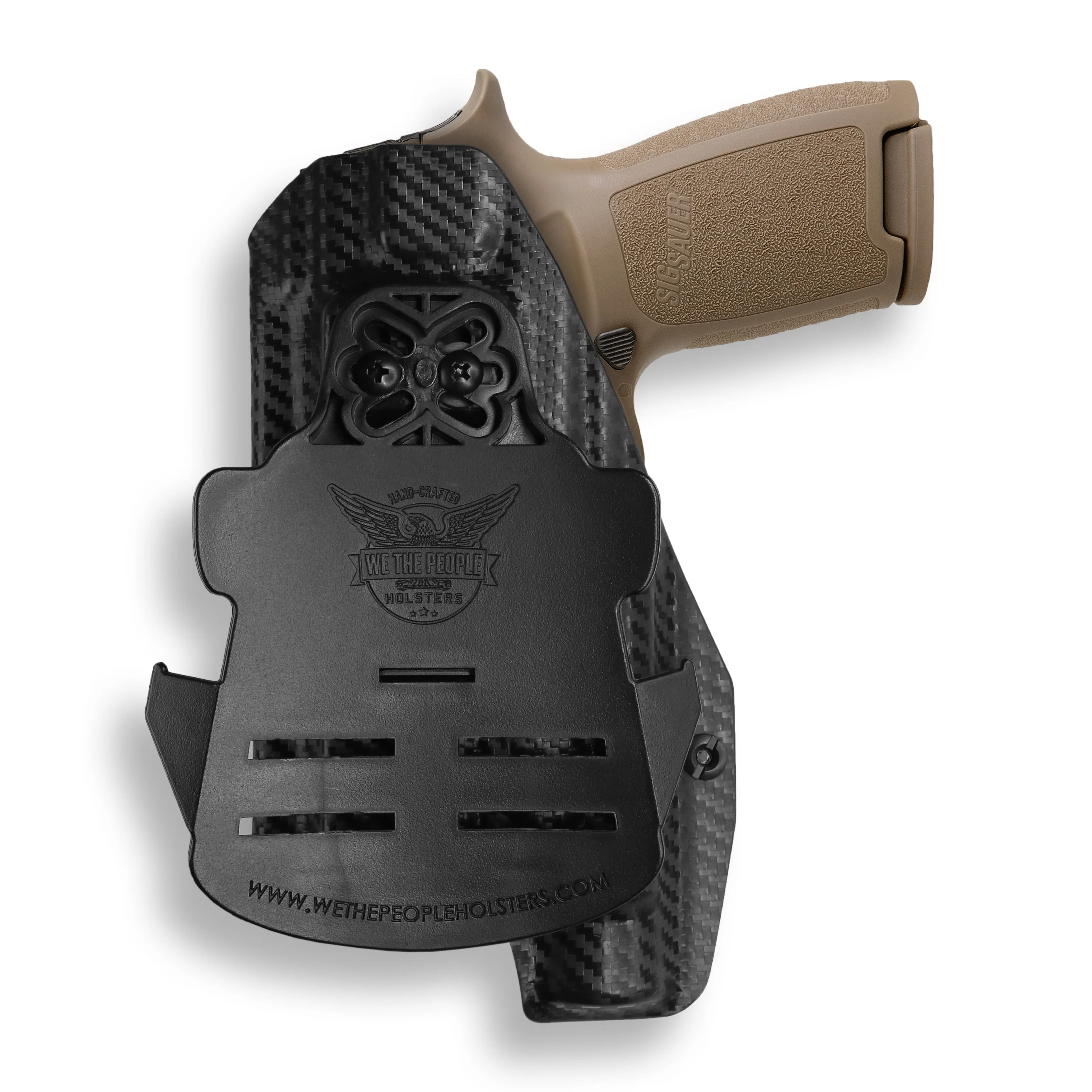 Sig Sauer P320C 9MM/.40SW Manual Safety with Streamlight TLR-1/1S/HL Light OWB Holster