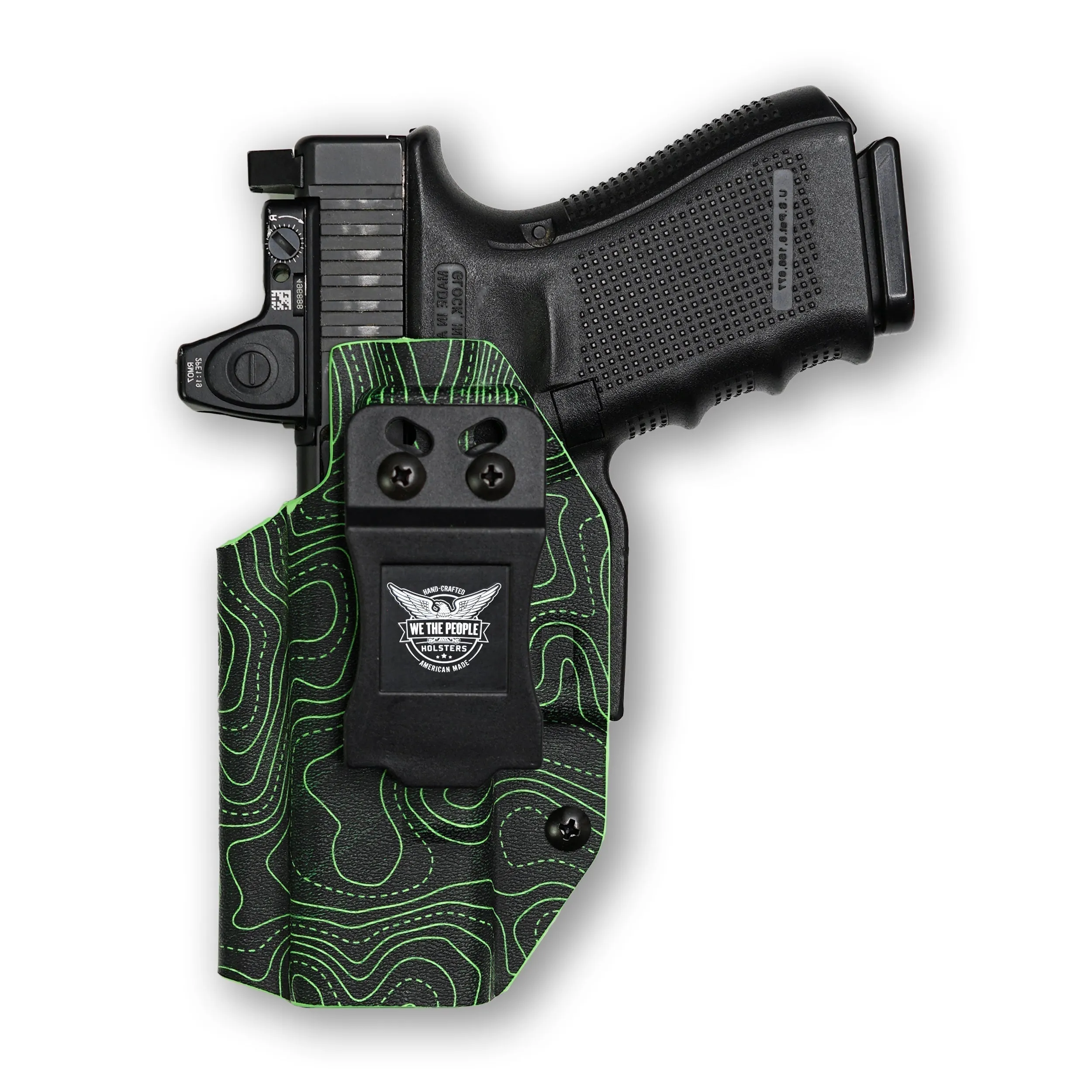 Sig Sauer P365-XL Comp with Sig Sauer Foxtrot365 Light Red Dot Optic Cut IWB Holster